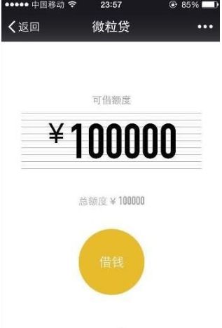 
没有微粒贷怎么用微信借钱软件应用“微粒货”是国内首家银行(图7)